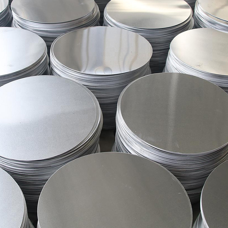 spinning aluminium circle