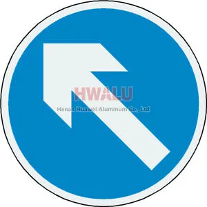 traffic road sign aluminum circle