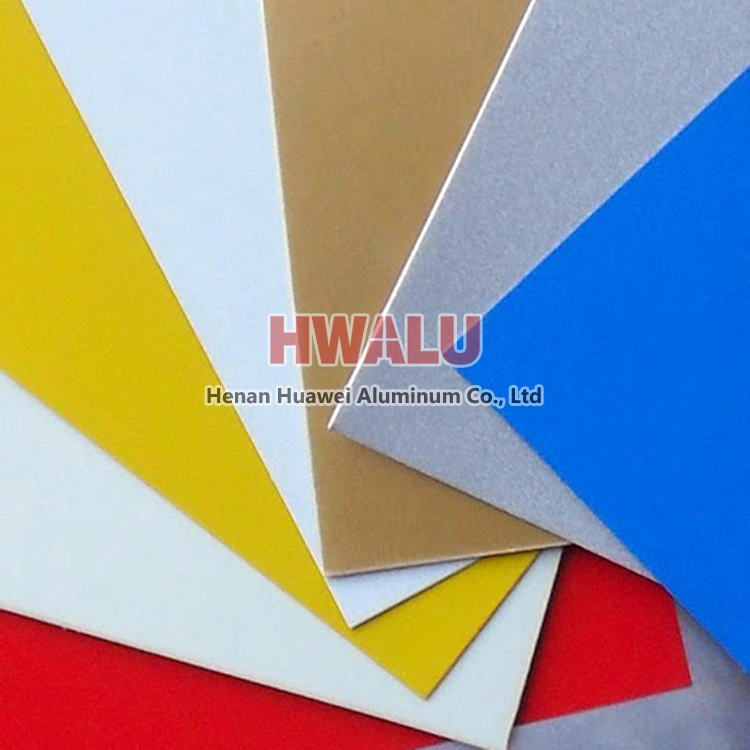 алюминиевый лист с цветным покрытием