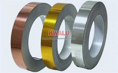 bobina in nastro di alluminio colorato