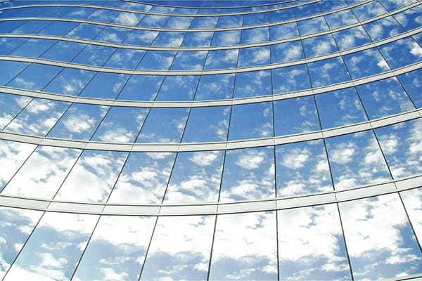 Mirror aluminum plate for building