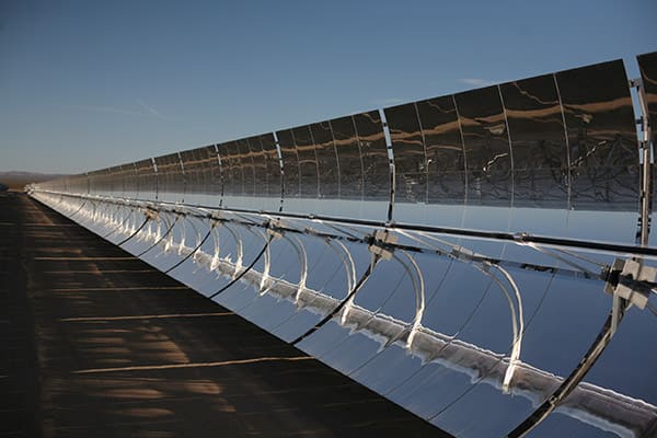 Mirror aluminum plate for solar installations