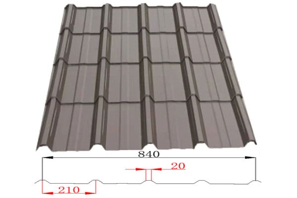 5052 alloy aluminum roofing sheet parameter