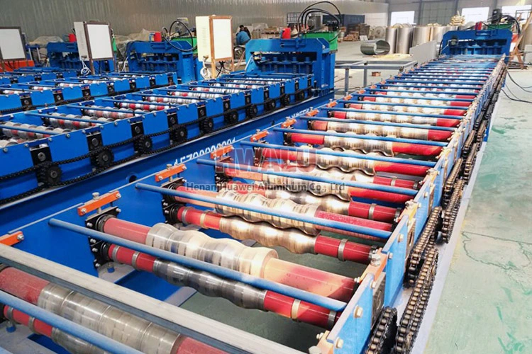 машина за производство на алуминиеви покривни листове