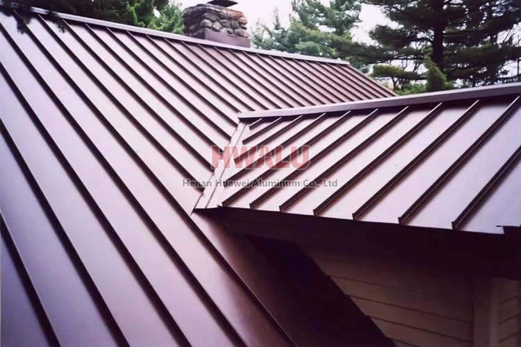 Durée de vie des feuilles de toit en aluminium